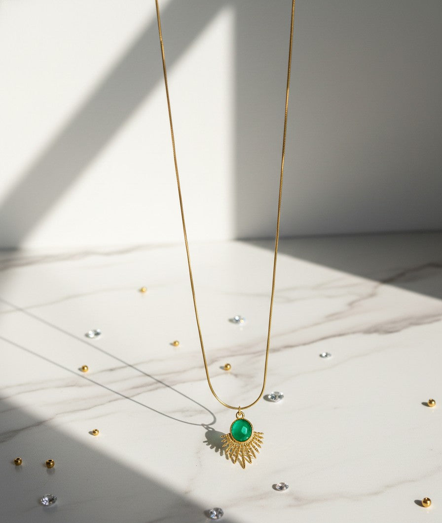 King Sun Golden Pendant
