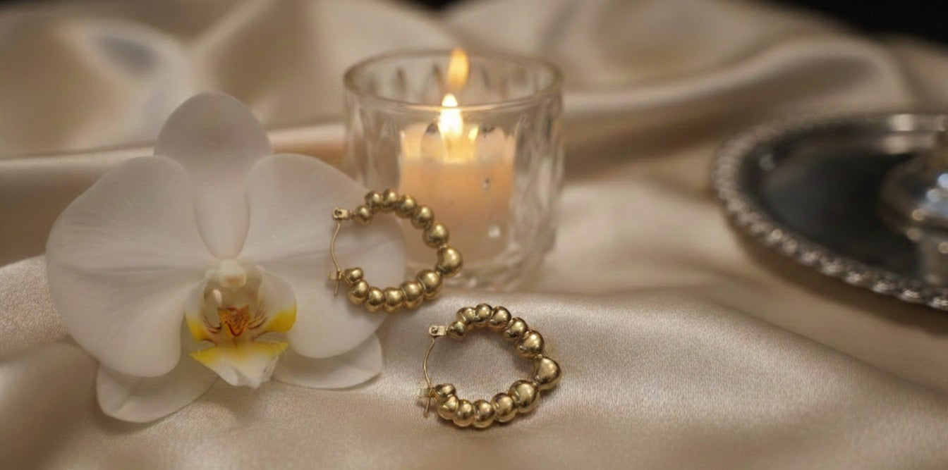 Bubble Hoop Earrings