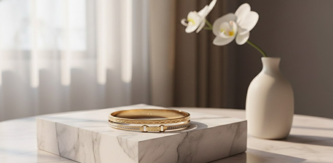 Gucci Bangle Double Layerd Bracelet