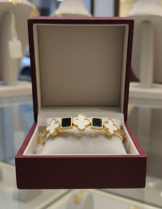 Black and White Motif Bracelet