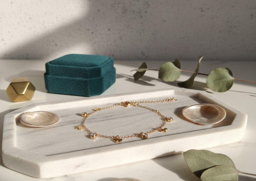 Heart Chain Bracelet