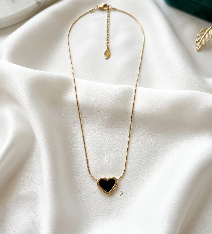 Black Heart Pendant