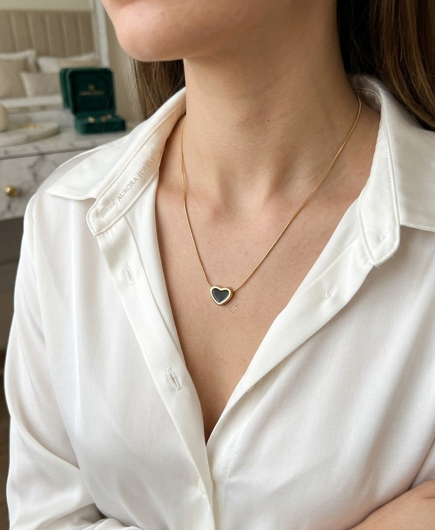 Black Heart Pendant