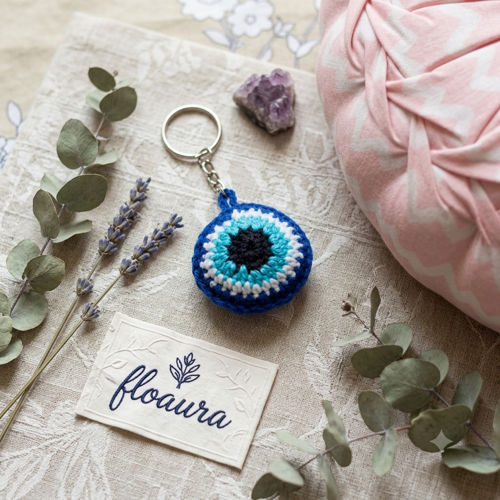 FLOAURA EVIL EYE CHARM