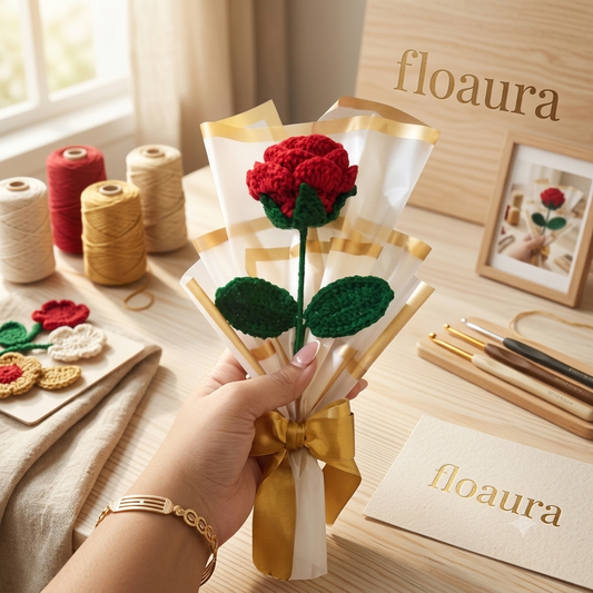 FLOAURA SCARLET ROSE