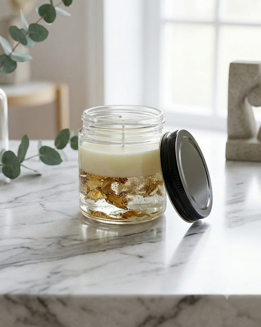 Jar Foil Candle